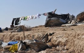 Aldeia beduína no Negev demolida pela 130.ª vez por Israel