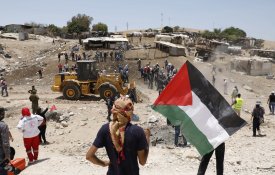 Israel quer apagar do mapa comunidade beduína na Cisjordânia
