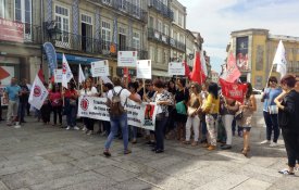 Protesto nas misericórdias de Viana do Castelo