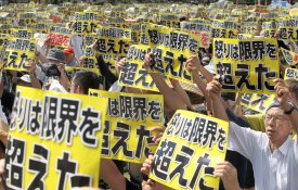  70 mil contra presença militar dos EUA em Okinawa