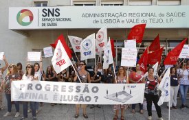 Greve dos enfermeiros de Lisboa e Vale do Tejo ronda os 100%
