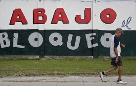 Pelo fim do bloqueio a Cuba