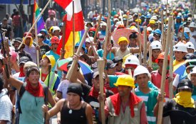 Mineiros peruanos cumprem 16.º dia de greve
