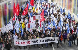 Professores realizam manifestação nacional a 23 de Março