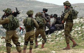 Israelitas prenderam mais de 500 palestinianos em Janeiro, incluindo 89 menores