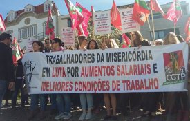  Adesão total à greve dos trabalhadores das Misericórdias de Viseu