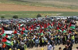 Milhares de palestinianos de Israel assinalaram o Dia da Nakba