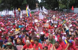 Venezuelanos nas ruas pela soberania alimentar, contra as ameaças de Trump