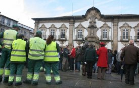 Trabalhadores da Câmara de Braga exigem 35 horas para todos