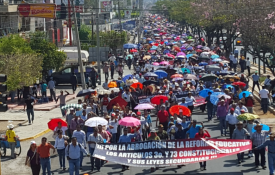 Professores mexicanos criticam governo mas mantêm diálogo