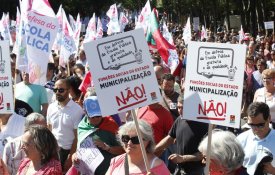 Dar o rosto pela profissão e pela Escola Pública