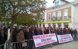 Protestos marcam visita de Costa à Marinha Grande