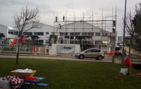 Trabalhadores da Seda Ibérica em greve