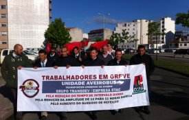 Trabalhadores da Aveirobus exigem acção da autarquia