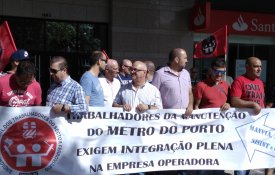 Trabalhadores da manutenção exigem vinculação à Metro do Porto