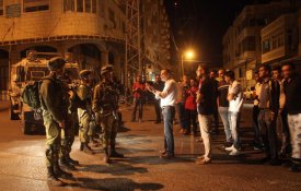 Israelitas prenderam quase meia centena de palestinianos em 2 dias