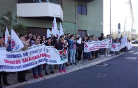  Trabalhadores do Pingo Doce em greve contra abusos e ritmos brutais