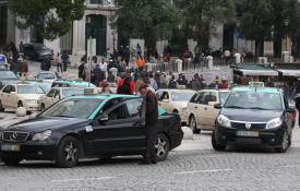  Concentração nacional de táxis pode juntar 6 mil em Lisboa 