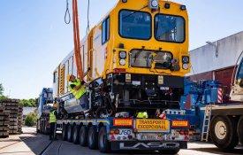 Metro de Lisboa ganha finalmente nova máquina de alisar carril. Anterior era de 1976