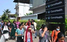 Protestos em Kerala face ao despedimento colectivo de quase 900 trabalhadores