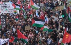 Solidariedade com a Palestina volta às ruas de Compostela