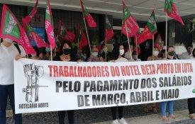 Três meses sem salários no Hotel Beta