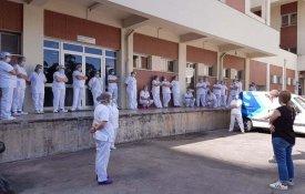 Greve na alimentação e limpeza hospitalar por direitos iguais