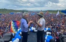 Morales regressou a Chimoré, denunciou o golpe e pediu apoio para Lucho