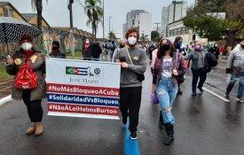 Presidente de Cuba agradece a solidariedade do mundo contra o bloqueio