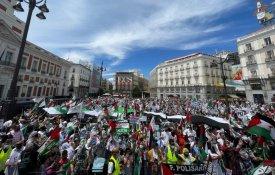 Enorme «Marcha Saarauí» nas ruas de Madrid pela independência do Saara Ocidental