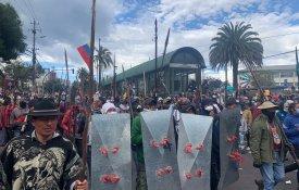 Aumenta a repressão no Equador, mas também há perspectiva de diálogo