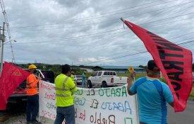 Trabalhadores panamenhos protestam contra o alto custo de vida