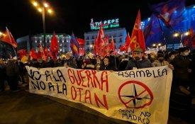 Contra a «escalada bélica da NATO», mobilizações em Madrid e Barcelona