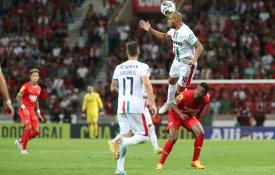 O futebol a verde e vermelho