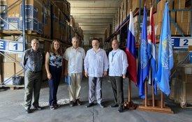 Cuba recebe 26 toneladas de material médico com fundos russos