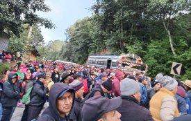 Protestos na Guatemala em defesa da democracia