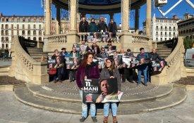 Manifestação em Pamplona por pensões públicas não inferiores a 1080 euros