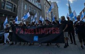 Trabalhadores da Saúde do Quebeque em luta por melhores salários e condições