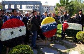 Em Damasco, Chávez continua a ser querido e não se esquece o seu apoio à Palestina