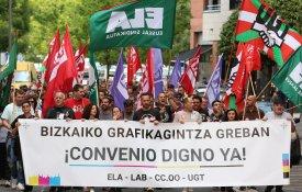 Trabalhadores das Artes Gráficas  da Biscaia não desistem de lutar