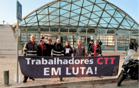 Carteiros do Cartaxo em greve parcial até 15 de Novembro