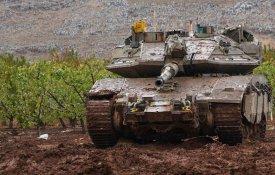 Tanques israelitas na Cisjordânia ocupada pela primeira vez desde 2002