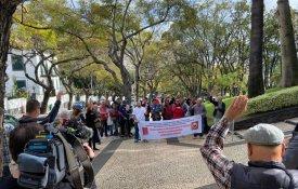 Greve na Águas e Resíduos da Madeira paralisa Meia Serra
