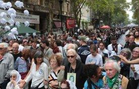 Uma multidão em Buenos Aires disse «nunca mais»
