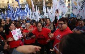 Enorme mobilização contra a austeridade em Buenos Aires