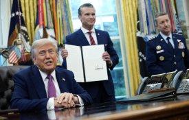 Trump muda nome do Departamento da Defesa para Departamento da Guerra