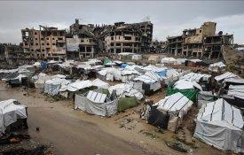 Unrwa alerta para condições de vida em Gaza, entre inundações e bloqueio