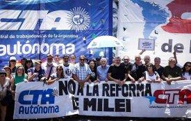 CGT também convoca greve contra a reforma laboral na Argentina