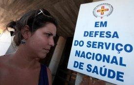 Protesto contra a falta de profissionais no Centro Hospitalar Barreiro Montijo