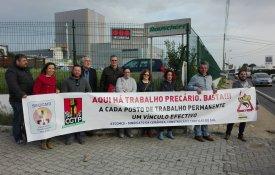 Trabalhadores da cerâmica Rauschert voltam à greve